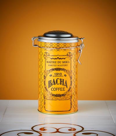 Autograph Round Canister in Orange