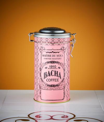 Autograph Round Canister in Pink