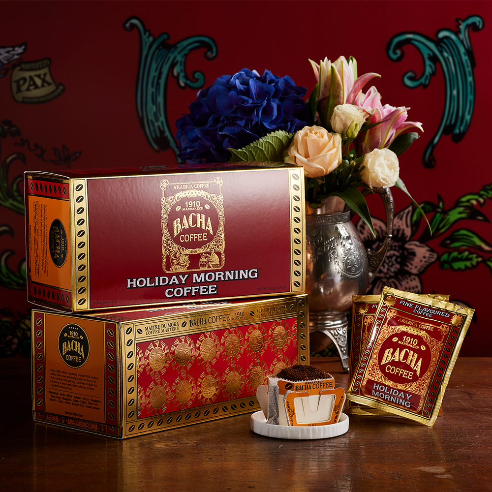 Bacha Coffee - Festive 2026 - 1000x1000-Best Seller - Holiday Morning Coffee