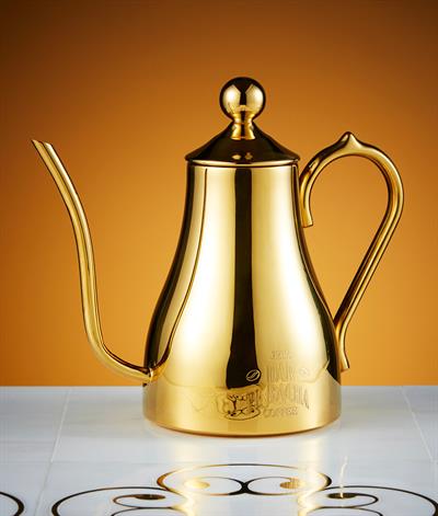 Bacha Coffee Pot in Gold