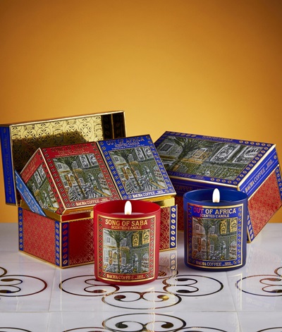 Large Candle Gift Box (Song of Saba and Out of Africa)