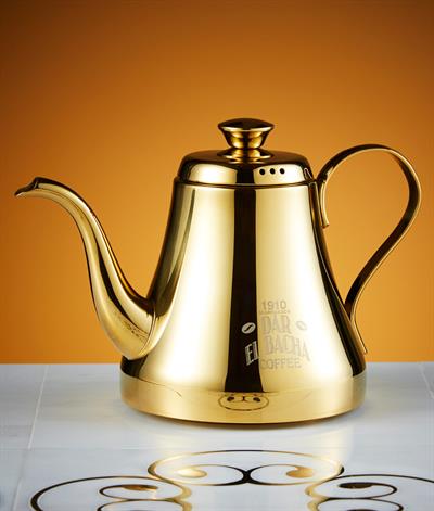Vintage Coffee Pot/Kettle in Gold