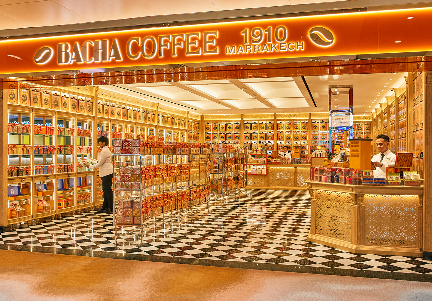 Locations Bacha Coffee