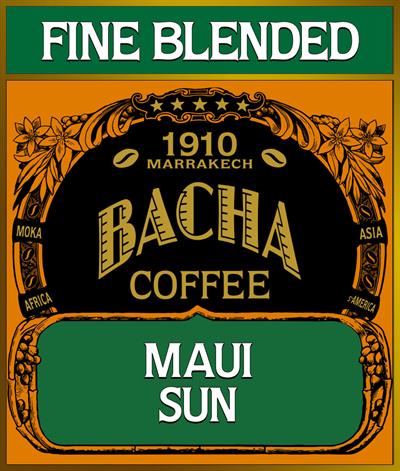 Maui Sun Coffee | Fine Blended Medium dark | Bacha Coffee